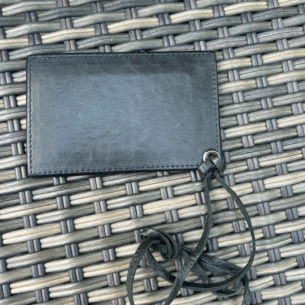 Balenciaga Velo Black Leather Crossbody Bag - Picture 11 of 13